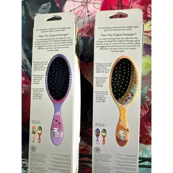 Wet Brush Star Wars Mandalorian Original Detangler Set 2 Pcs Limited Edition - Picture 3 of 3